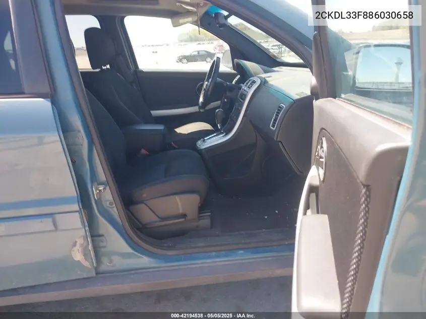 2008 Pontiac Torrent VIN: 2CKDL33F886030658 Lot: 42194538