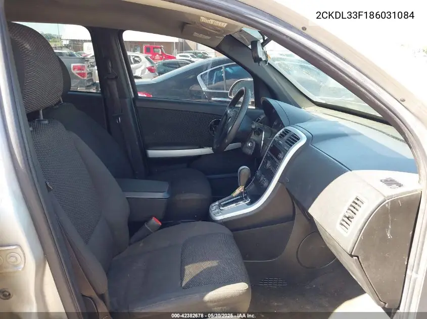 2008 Pontiac Torrent VIN: 2CKDL33F186031084 Lot: 42382678