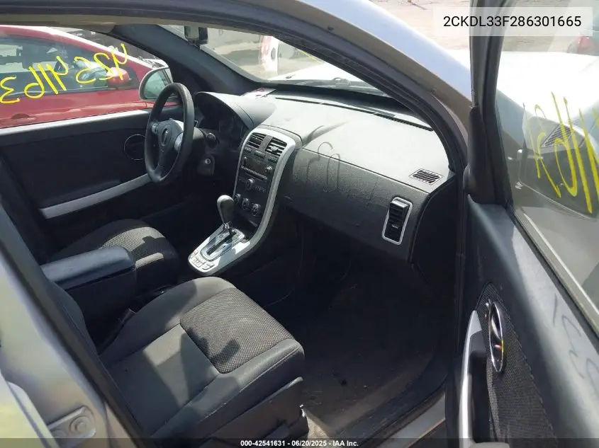 2008 Pontiac Torrent VIN: 2CKDL33F286301665 Lot: 42541631