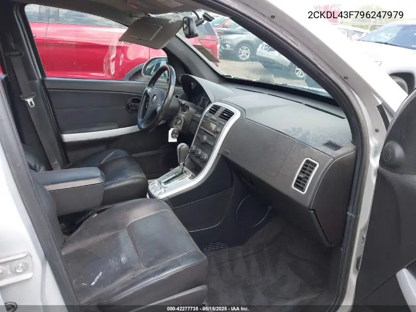 2009 Pontiac Torrent VIN: 2CKDL43F796247979 Lot: 42277735