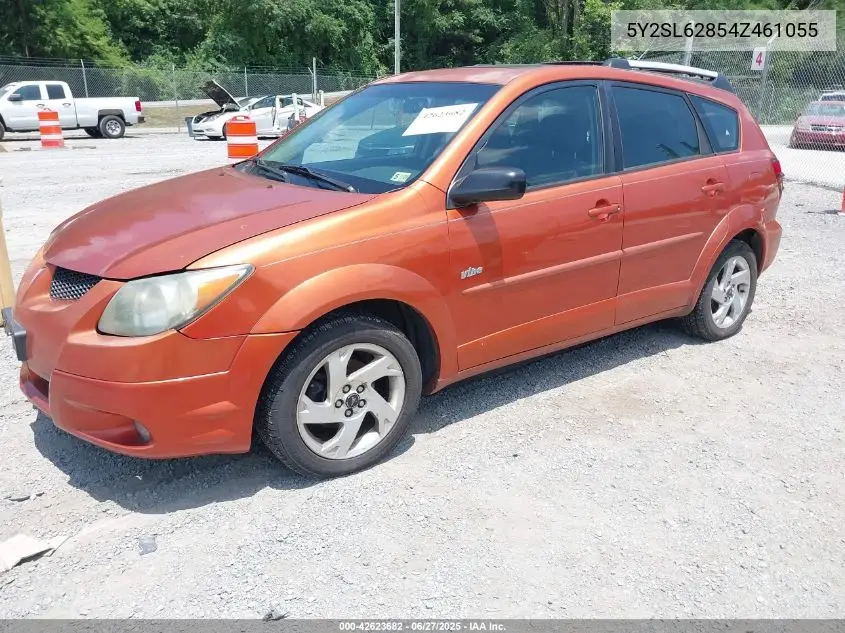 2004 Pontiac Vibe VIN: 5Y2SL62854Z461055 Lot: 42623682