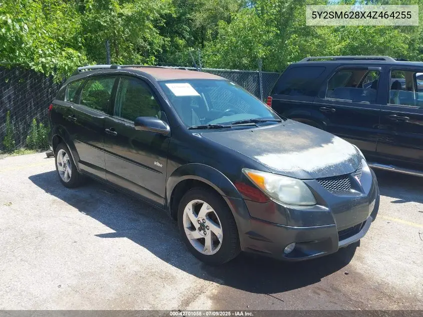 2004 Pontiac Vibe VIN: 5Y2SM628X4Z464255 Lot: 42701058