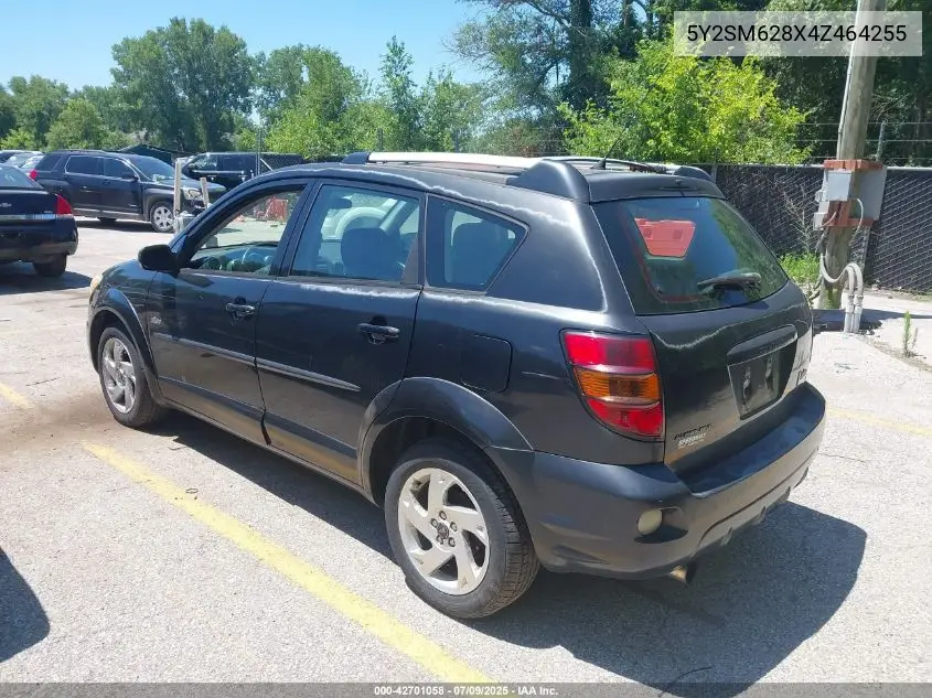2004 Pontiac Vibe VIN: 5Y2SM628X4Z464255 Lot: 42701058