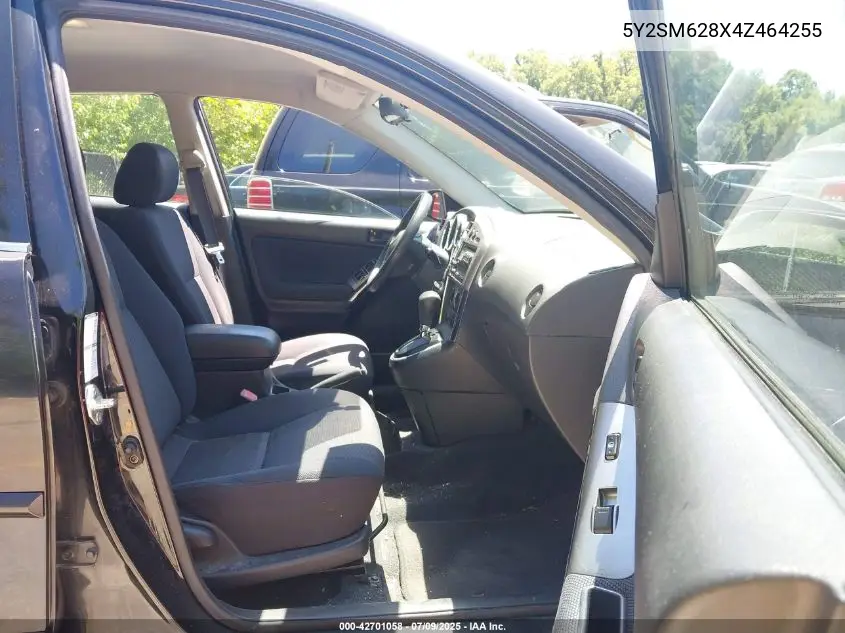 2004 Pontiac Vibe VIN: 5Y2SM628X4Z464255 Lot: 42701058