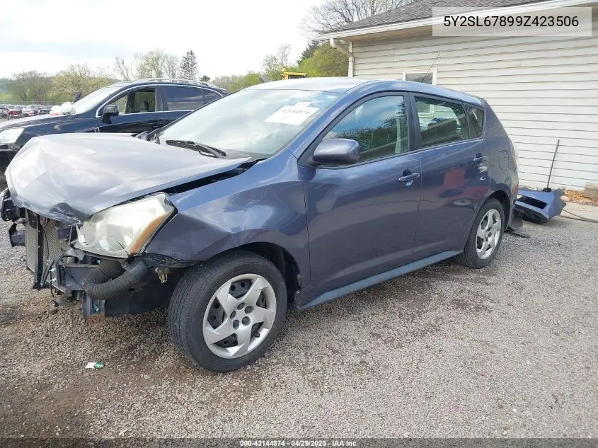 2009 Pontiac Vibe VIN: 5Y2SL67899Z423506 Lot: 42144574