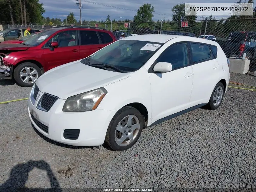 2009 Pontiac Vibe VIN: 5Y2SP67809Z469472 Lot: 42190044