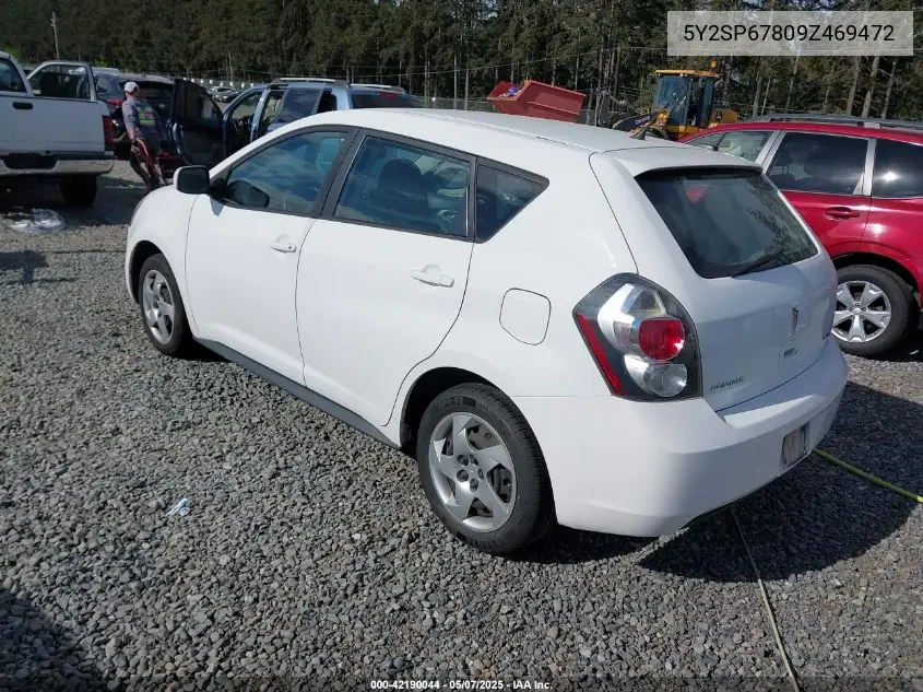 2009 Pontiac Vibe VIN: 5Y2SP67809Z469472 Lot: 42190044