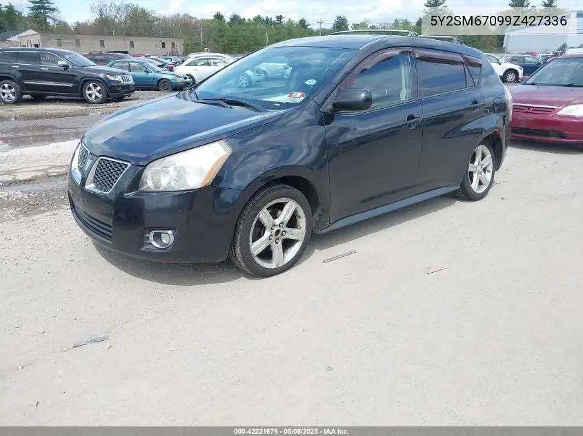 2009 Pontiac Vibe VIN: 5Y2SM67099Z427336 Lot: 42221679