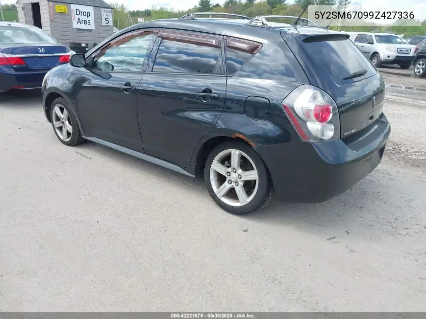 2009 Pontiac Vibe VIN: 5Y2SM67099Z427336 Lot: 42221679