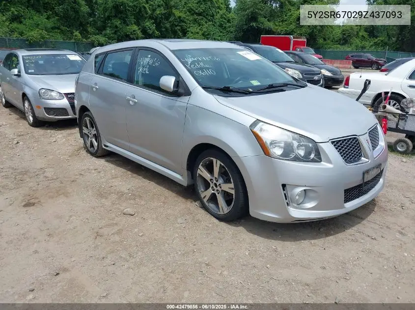 2009 Pontiac Vibe Gt VIN: 5Y2SR67029Z437093 Lot: 42479856