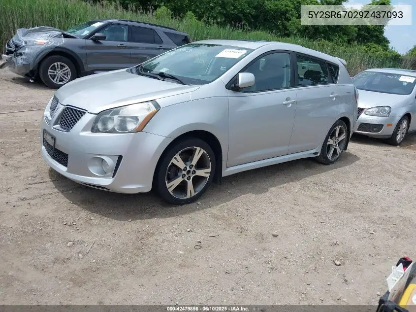 2009 Pontiac Vibe Gt VIN: 5Y2SR67029Z437093 Lot: 42479856