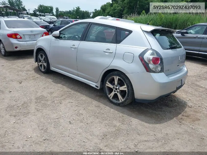 2009 Pontiac Vibe Gt VIN: 5Y2SR67029Z437093 Lot: 42479856