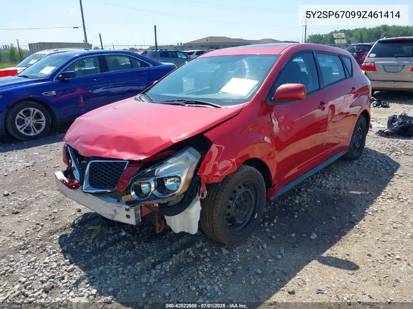 2009 Pontiac Vibe VIN: 5Y2SP67099Z461414 Lot: 42522508