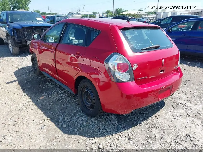 2009 Pontiac Vibe VIN: 5Y2SP67099Z461414 Lot: 42522508