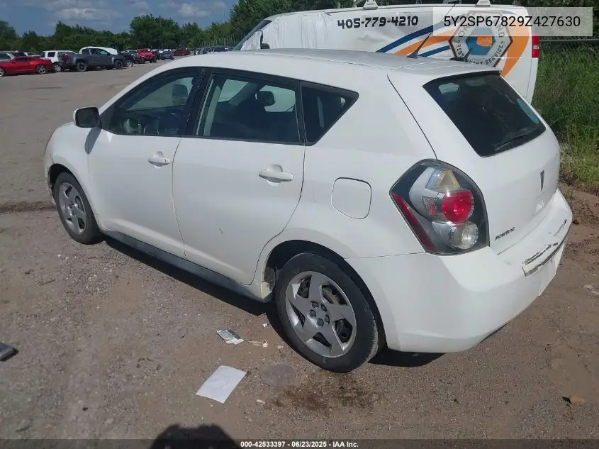 2009 Pontiac Vibe VIN: 5Y2SP67829Z427630 Lot: 42533397