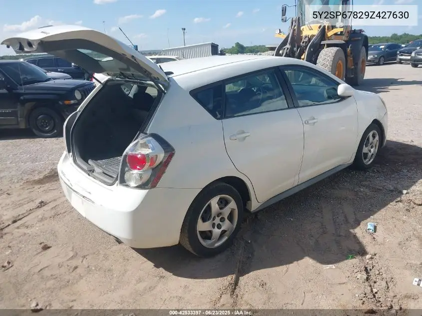 2009 Pontiac Vibe VIN: 5Y2SP67829Z427630 Lot: 42533397