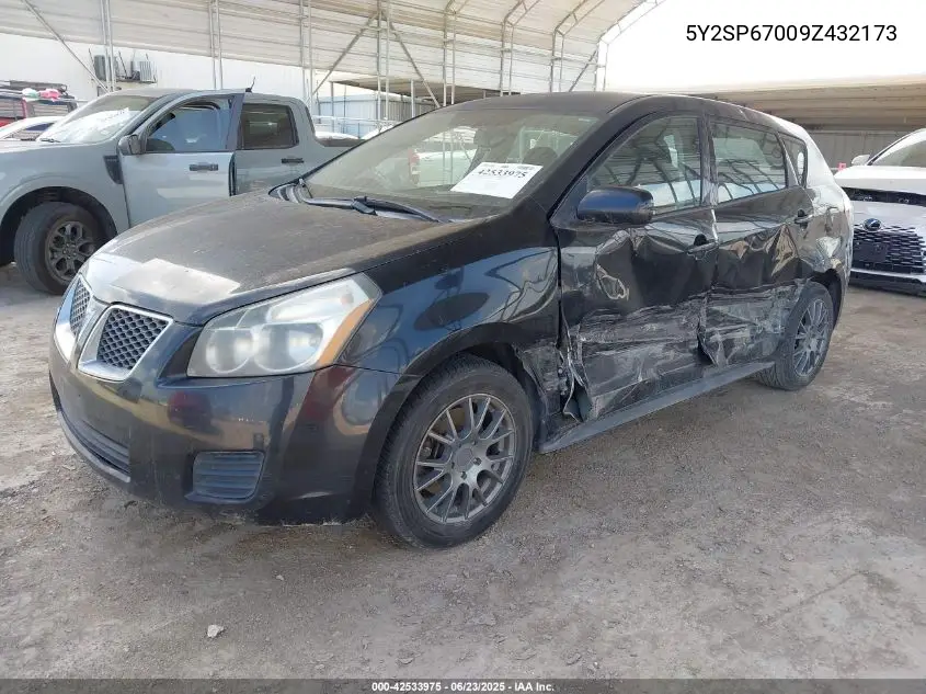 2009 Pontiac Vibe VIN: 5Y2SP67009Z432173 Lot: 42533975