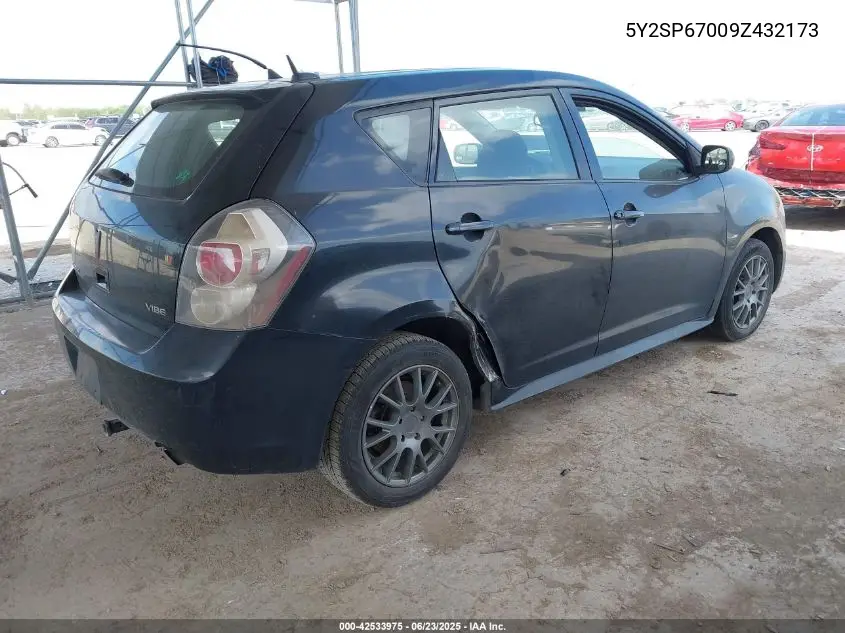 2009 Pontiac Vibe VIN: 5Y2SP67009Z432173 Lot: 42533975
