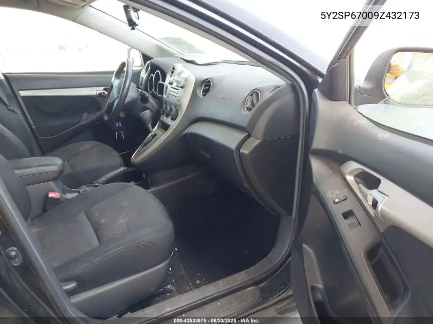 2009 Pontiac Vibe VIN: 5Y2SP67009Z432173 Lot: 42533975
