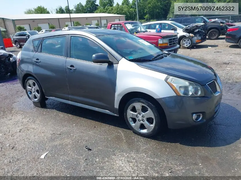 2009 Pontiac Vibe VIN: 5Y2SM67009Z462332 Lot: 42620669