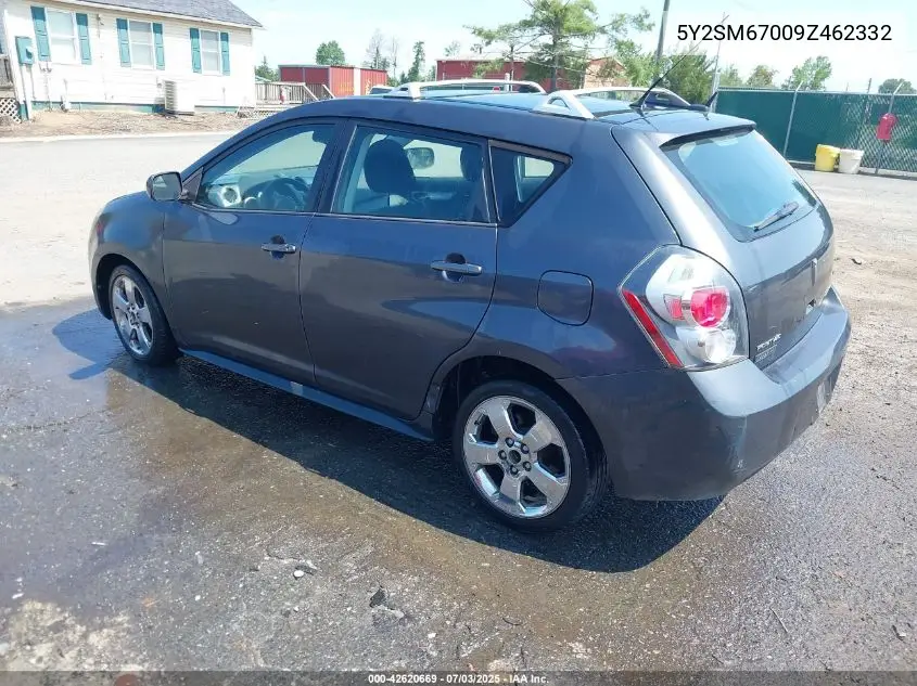 2009 Pontiac Vibe VIN: 5Y2SM67009Z462332 Lot: 42620669