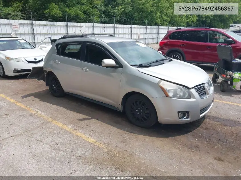 2009 Pontiac Vibe VIN: 5Y2SP67849Z456367 Lot: 42689798