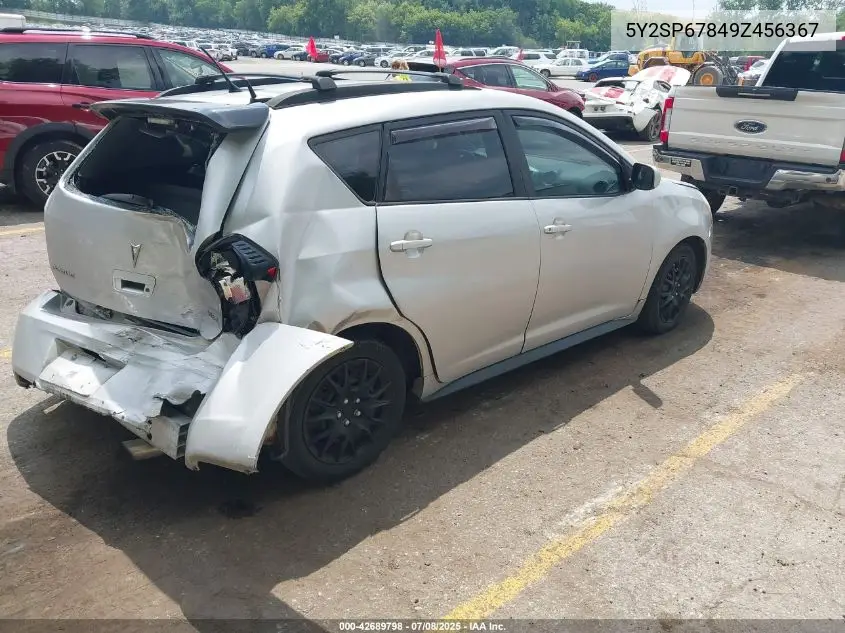 2009 Pontiac Vibe VIN: 5Y2SP67849Z456367 Lot: 42689798