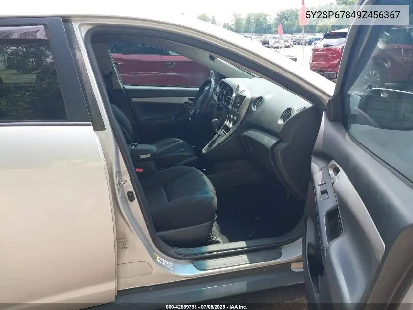 2009 Pontiac Vibe VIN: 5Y2SP67849Z456367 Lot: 42689798