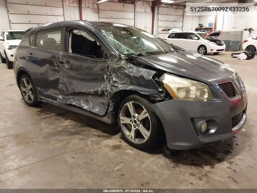 2009 Pontiac Vibe Gt VIN: 5Y2SR67009Z433236 Lot: 42693075