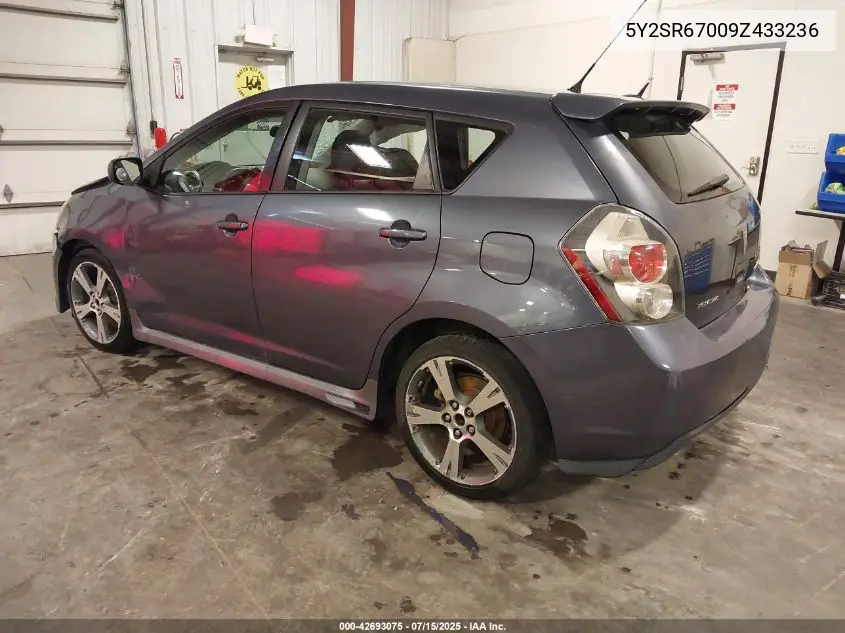 2009 Pontiac Vibe Gt VIN: 5Y2SR67009Z433236 Lot: 42693075