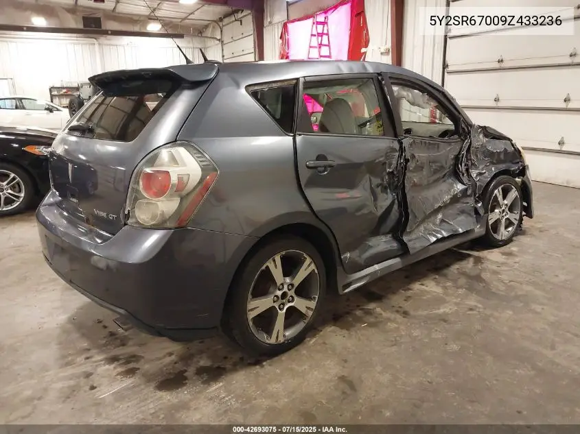 2009 Pontiac Vibe Gt VIN: 5Y2SR67009Z433236 Lot: 42693075