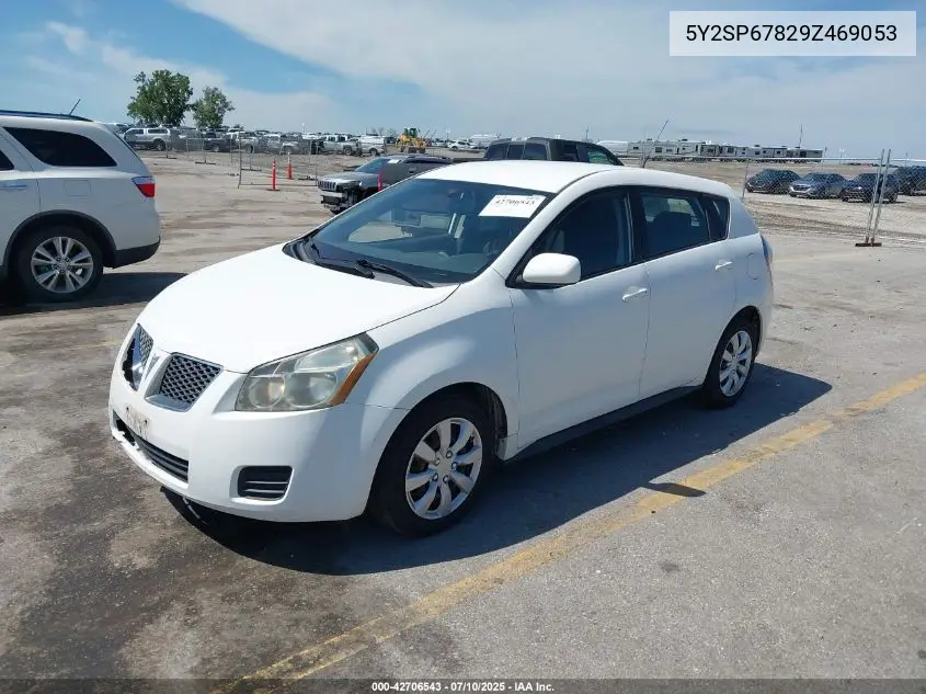 2009 Pontiac Vibe VIN: 5Y2SP67829Z469053 Lot: 42706543