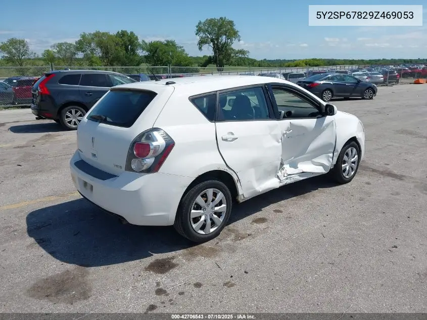 2009 Pontiac Vibe VIN: 5Y2SP67829Z469053 Lot: 42706543