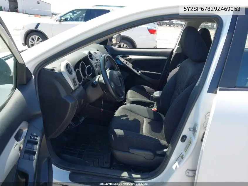 2009 Pontiac Vibe VIN: 5Y2SP67829Z469053 Lot: 42706543