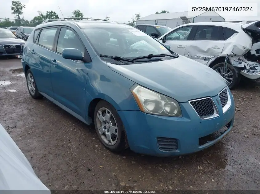 2009 Pontiac Vibe VIN: 5Y2SM67019Z462324 Lot: 42723941