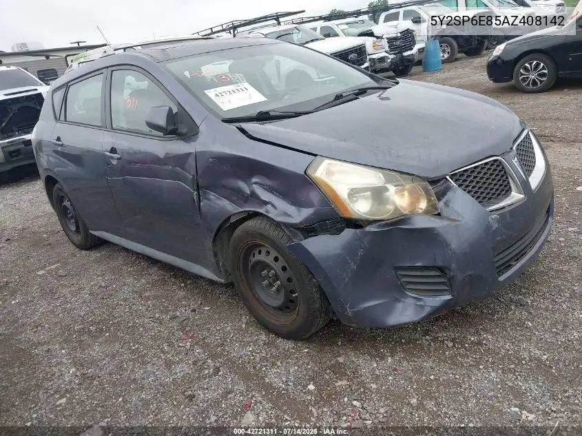 5y2sp6e85az408142 5Y2SP6E85AZ408142 2010 Pontiac Vibe