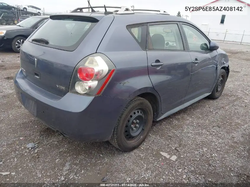 5y2sp6e85az408142 5Y2SP6E85AZ408142 2010 Pontiac Vibe