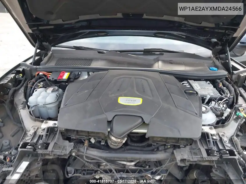 2021 Porsche Cayenne E-Hybrid VIN: WP1AE2AYXMDA24566 Lot: 41815737