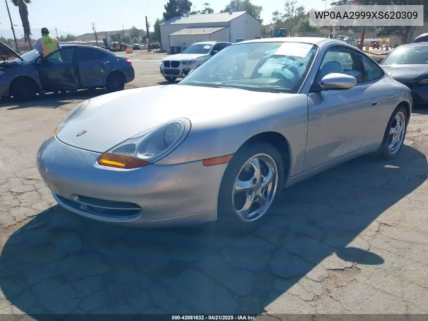 1999 Porsche 911 Carrera/Carrera 4/Carrera Tiptronic VIN: WP0AA2999XS620309 Lot: 42061632