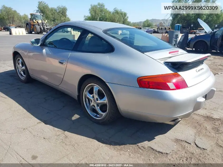 1999 Porsche 911 Carrera/Carrera 4/Carrera Tiptronic VIN: WP0AA2999XS620309 Lot: 42061632