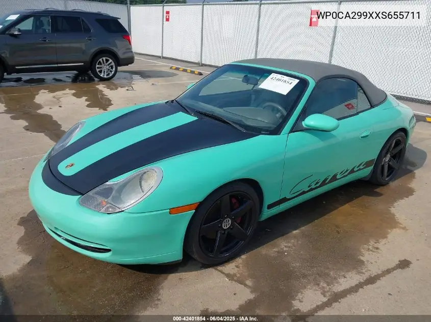 1999 Porsche 911 Carrera/Carrera (A5)/Carrera 4 VIN: WP0CA299XXS655711 Lot: 42401854