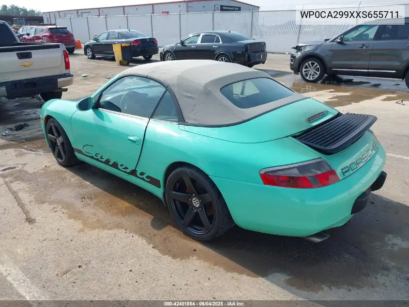 1999 Porsche 911 Carrera/Carrera (A5)/Carrera 4 VIN: WP0CA299XXS655711 Lot: 42401854