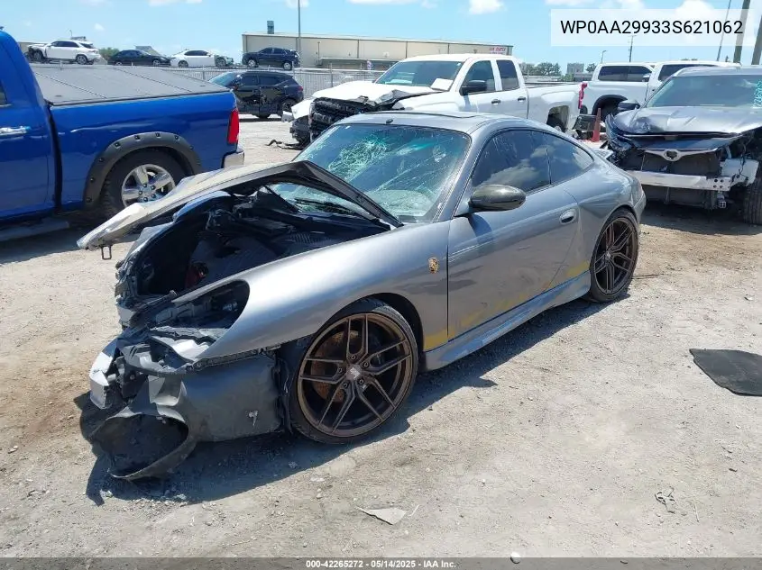 2003 Porsche 911 Carrera/Carrera 4S VIN: WP0AA29933S621062 Lot: 42265272