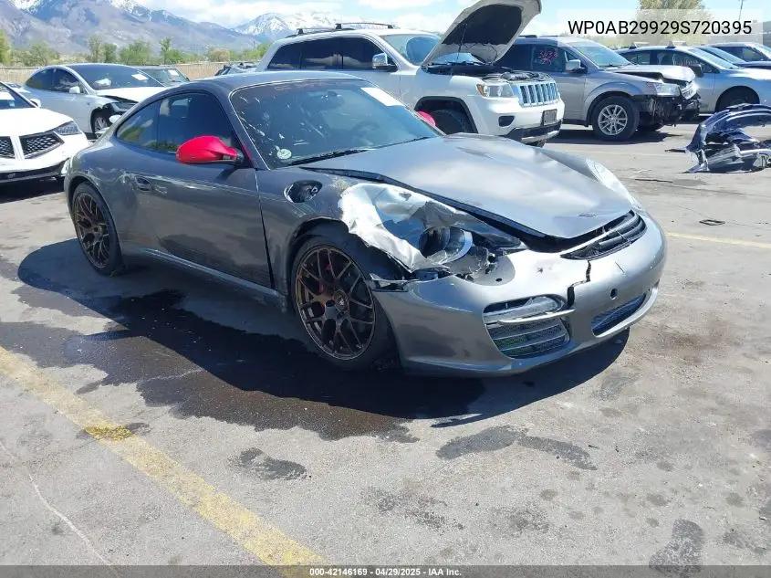 2009 Porsche 911 Carrera 4S VIN: WP0AB29929S720395 Lot: 42146169