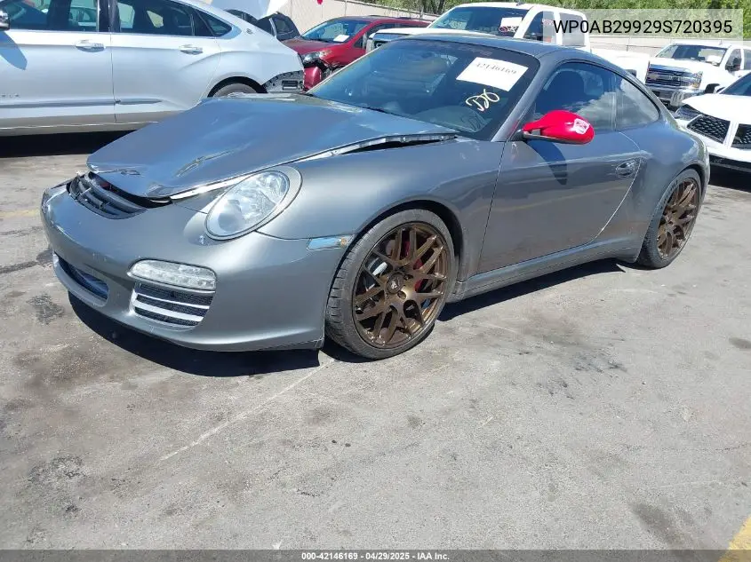 2009 Porsche 911 Carrera 4S VIN: WP0AB29929S720395 Lot: 42146169