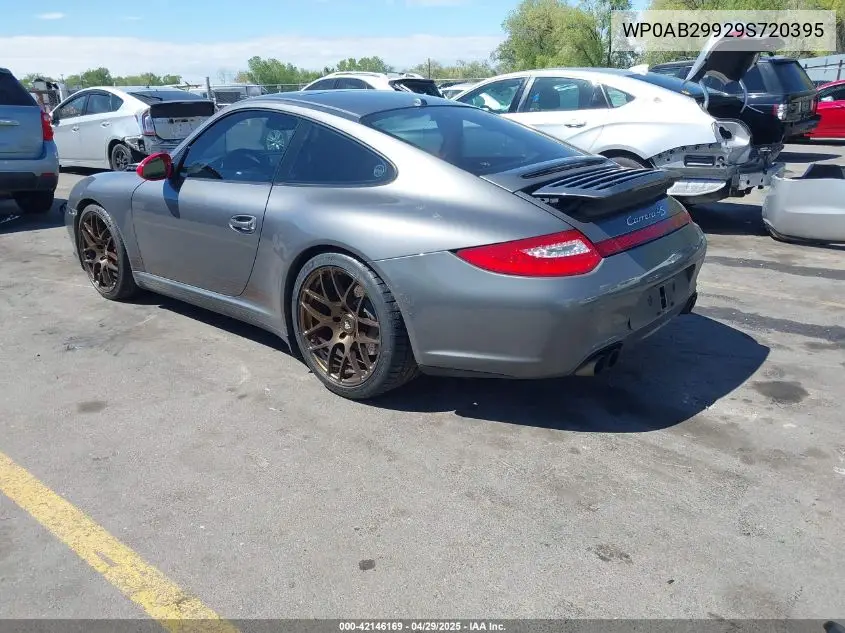 2009 Porsche 911 Carrera 4S VIN: WP0AB29929S720395 Lot: 42146169