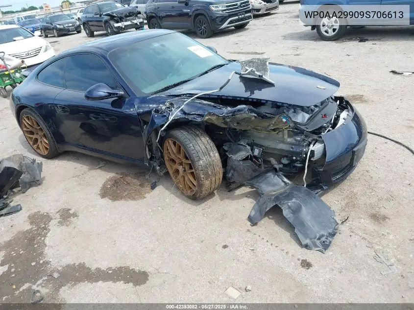 2009 Porsche 911 Carrera VIN: WP0AA29909S706613 Lot: 42353082