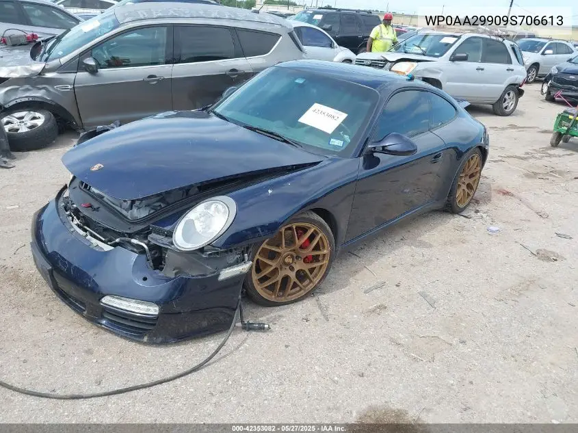 2009 Porsche 911 Carrera VIN: WP0AA29909S706613 Lot: 42353082