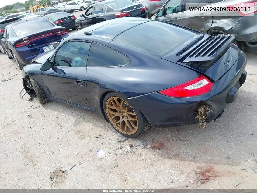 2009 Porsche 911 Carrera VIN: WP0AA29909S706613 Lot: 42353082