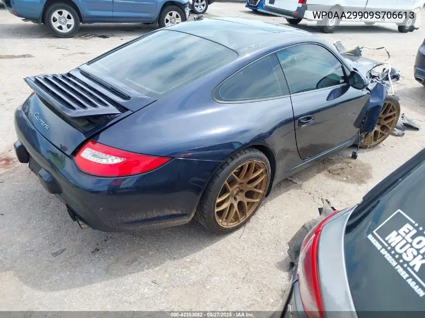 2009 Porsche 911 Carrera VIN: WP0AA29909S706613 Lot: 42353082